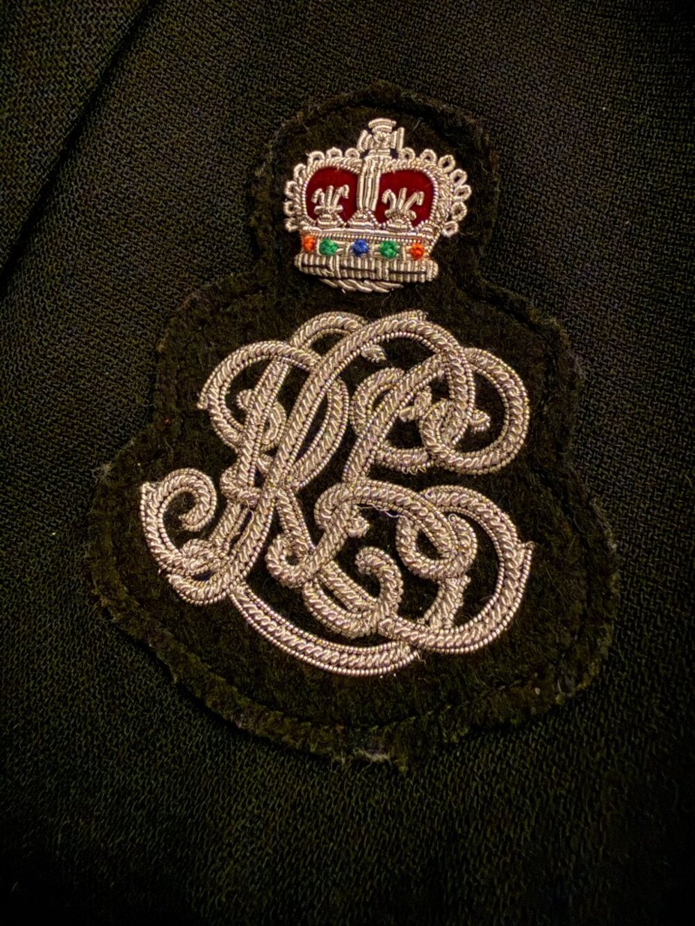 Lauren Ralph Lauren Black Crest Blazer Silver Buttons Preppy Old Money Approx XL - Picture 5 of 6